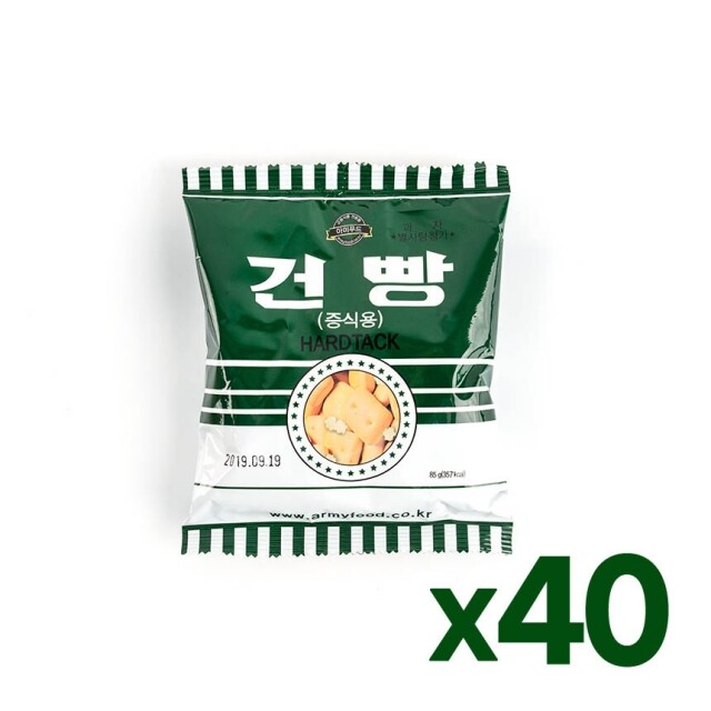 화천몰,군용 밀건빵 (40봉)